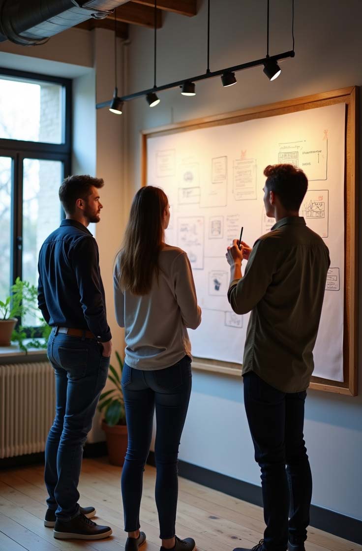 Crafted Intuition design process illustration